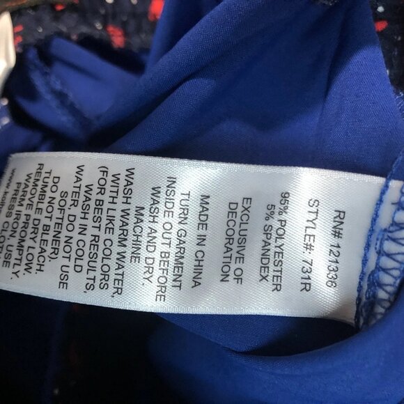 KOI Basics Holly Scrub Pants Blue Galaxy 731 Women’s 3X Regular NWT - Picture 3 of 5